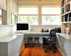 Как обустроить большой домашний кабинет?