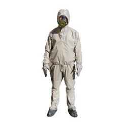 Костюм Л-1 отлично защитит кожу, одежду и обувь от попадания химической или радиоактивной пыли
