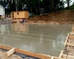 Как подобрать бетон для плитного фундамента