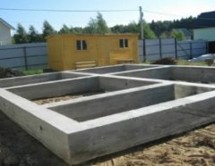Какой бетон выбрать для фундамента дома из бруса